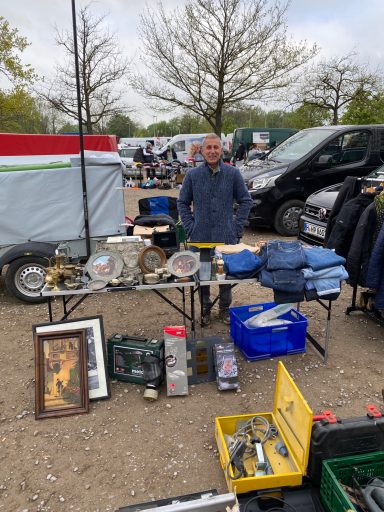 Schöne Erinnerung an den Flohmarkt.